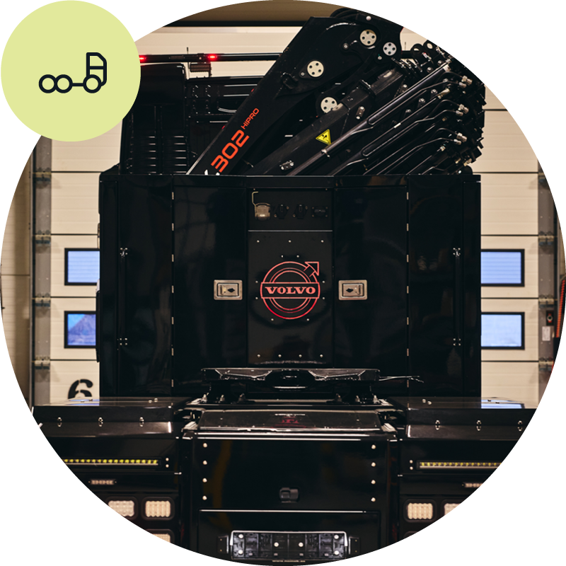 Bilde av krokbil til Lastebilpåbygg, for Nomek